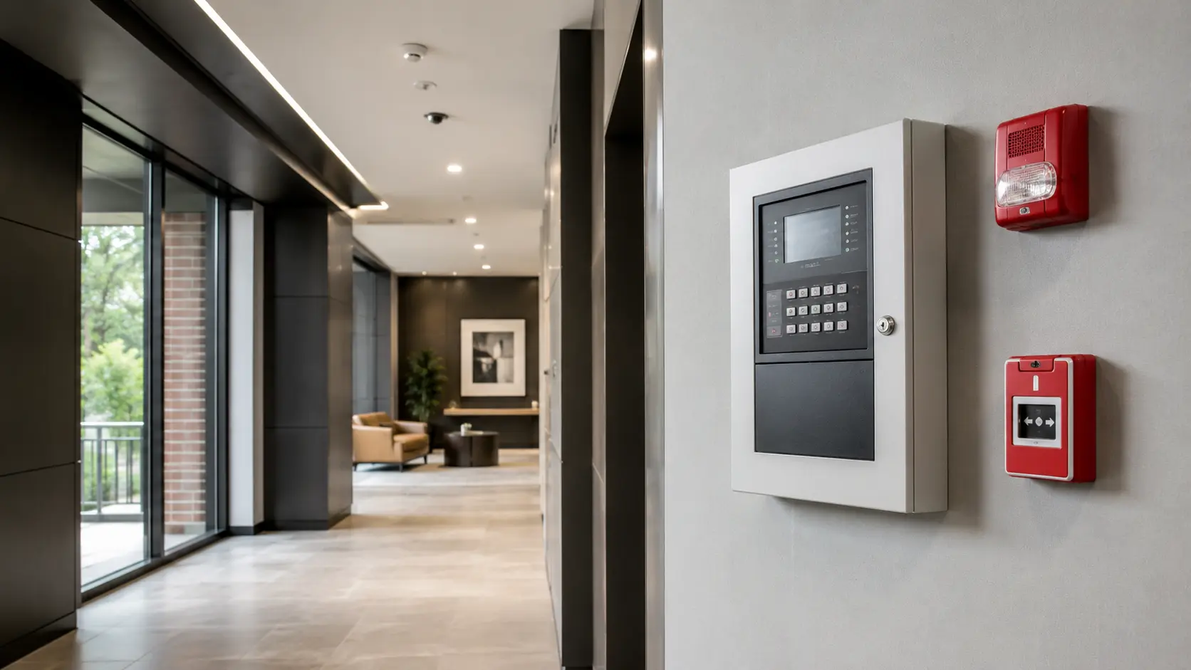 Fire alarm installation