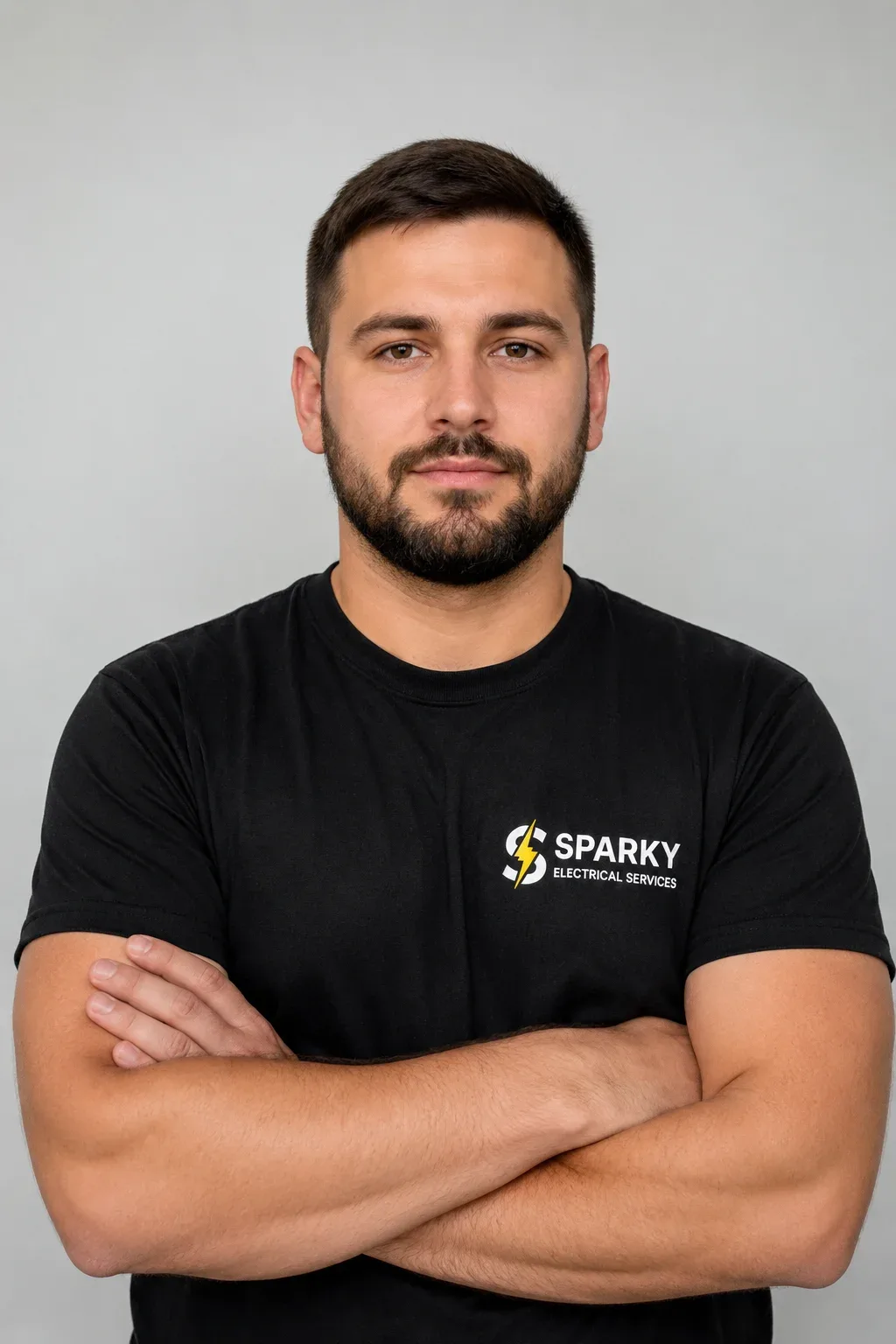Professional portrait of a technician